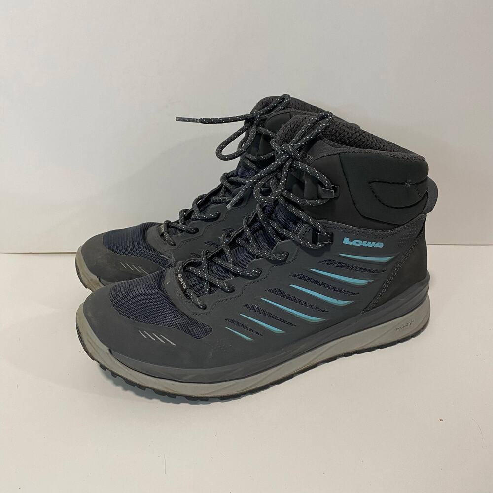 Lowa‎ Women's Axos GTX Mid Boots Trail Shoes Goretex Waterproof Hiking Size 7